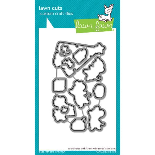 Lawn Fawn - Lawn Cuts - Cheesy Christmas Dies