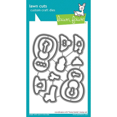 Lawn Fawn - Lawn Cuts - Frosty Family Dies