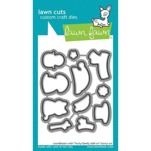 Lawn Fawn - Lawn Cuts - Frosty Family Add-On Dies