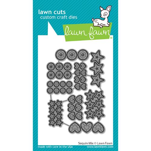 Lawn Fawn - Lawn Cuts - Sequin Mix Dies