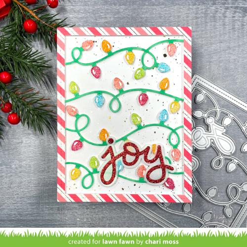 Lawn Fawn - Lawn Cuts - Scripty Joy Outline Add-On Die