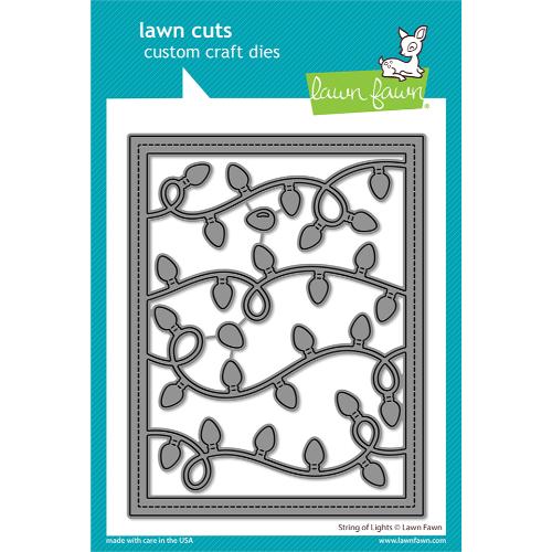 Lawn Fawn - Lawn Cuts - String of Lights Backdrop Dies