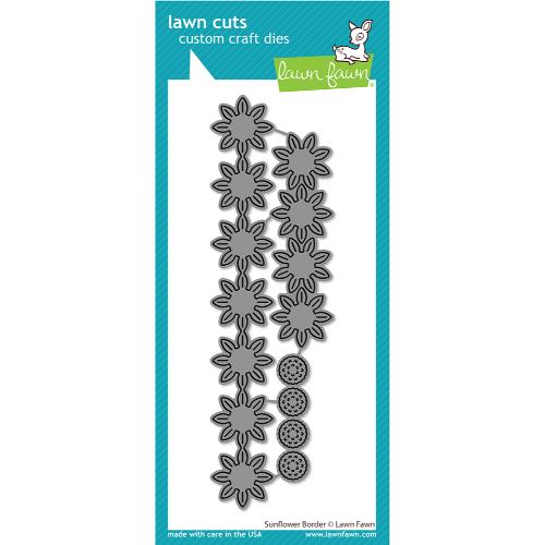 Lawn Fawn - Lawn Cuts - Sunflower Border Dies
