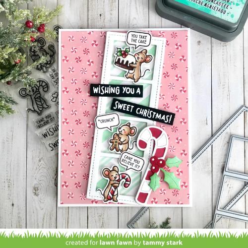 Lawn Fawn - Stamps - Sweet Christmas Mice