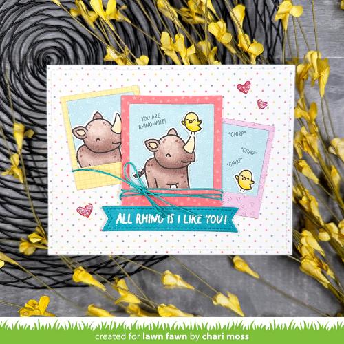 Lawn Fawn - Stamps - Rhino-mite!