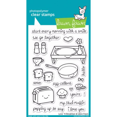 Lawn Fawn - Love 'N Breakfast