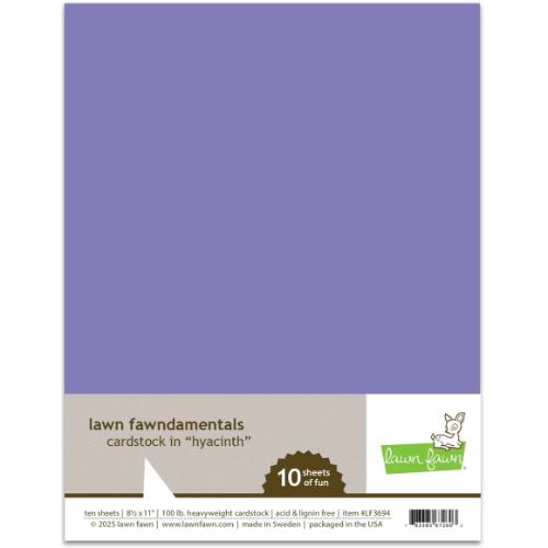 Lawn Fawn - Cardstock - Hyacinth