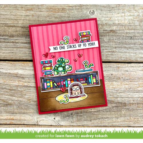 Lawn Fawn - Stamps - Little Woodland Library Friends