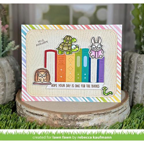 Lawn Fawn - Stamps - Little Woodland Library Friends