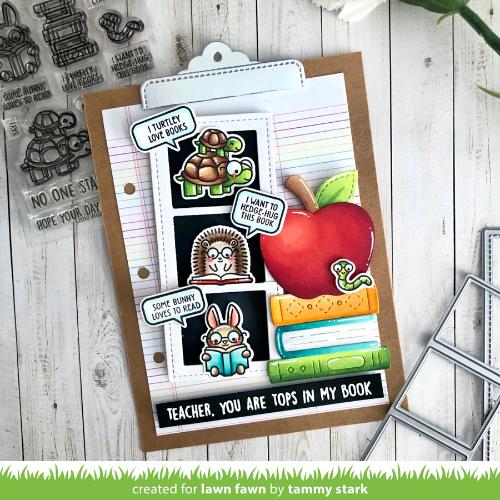 Lawn Fawn - Stamps - Little Woodland Library Friends