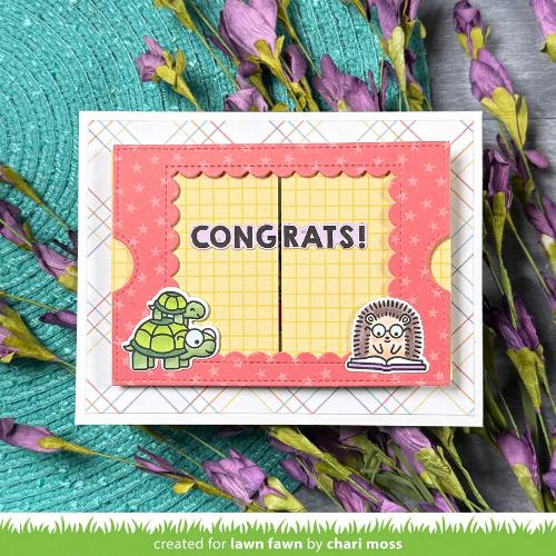Lawn Fawn - Stamps - Little Woodland Library Friends