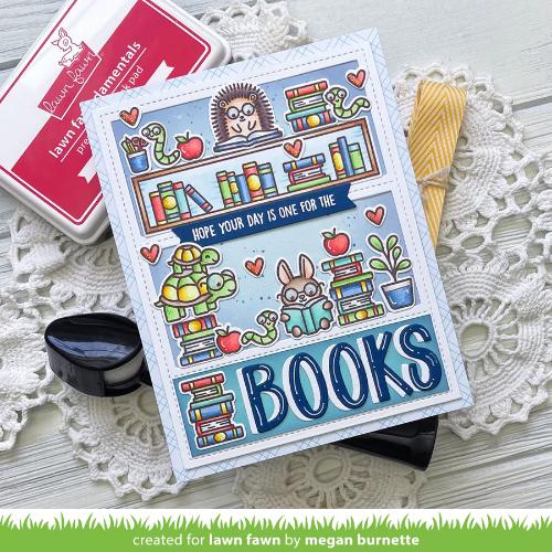 Lawn Fawn - Stamps - Little Woodland Library Friends