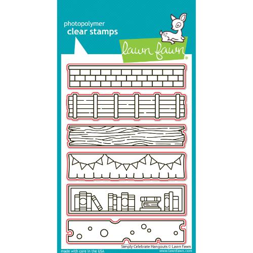 Lawn Fawn - Lawn Cuts - Simply Celebrate Hangouts Dies