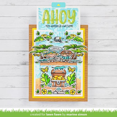 Lawn Fawn - Lawn Cuts - Pull 'n Slide Surprise Dies