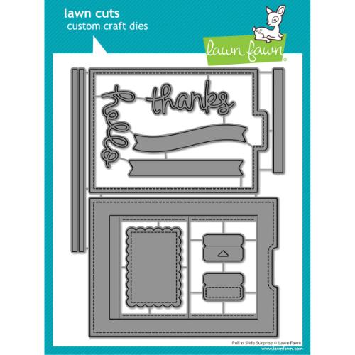 Lawn Fawn - Lawn Cuts - Pull 'n Slide Surprise Dies