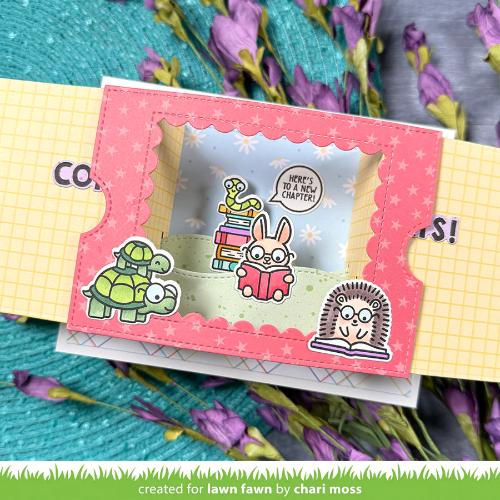 Lawn Fawn - Lawn Cuts - Ta-Da! Diorama! Scalloped Window Add-On Dies