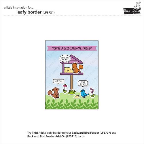 Lawn Fawn - Lawn Cuts - Leafy Border Die