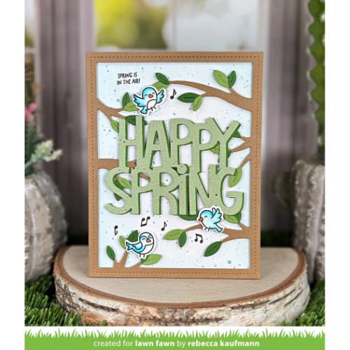 Lawn Fawn - Lawn Cuts - Tree Branches Backdrop: Portrait Dies