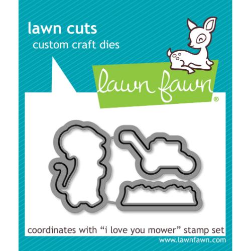 Lawn Fawn - Lawn Cuts - I Love You Mower Dies