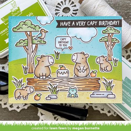 Lawn Fawn - Stamps - Capybaras!