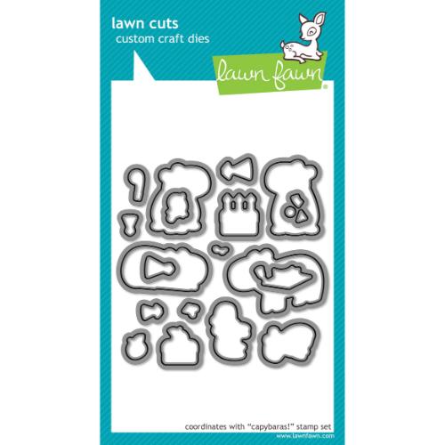 Lawn Fawn - Lawn Cuts - Capybaras! Dies