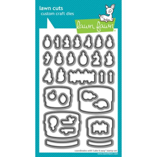 Lawn Fawn - Lawn Cuts - Cake It Easy Dies
