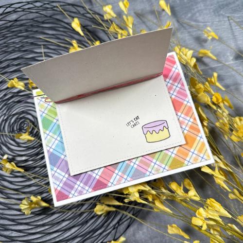 Lawn Fawn - Stamps - Cake It Easy Add-On