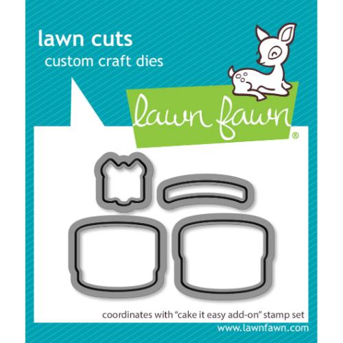 Lawn Fawn - Lawn Cuts - Cake It Easy Add-On Dies