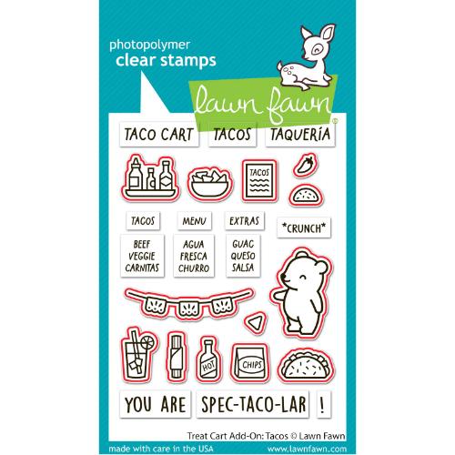 Lawn Fawn - Lawn Cuts - Treat Cart Add-On: Tacos Dies