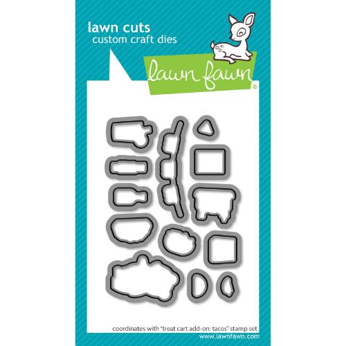 Lawn Fawn - Lawn Cuts - Treat Cart Add-On: Tacos Dies