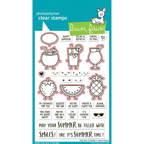 Lawn Fawn - Lawn Cuts - Summer Friends Dies