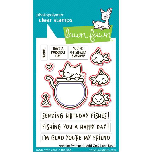Lawn Fawn - Lawn Cuts - Keep on Swimming Add-On Dies