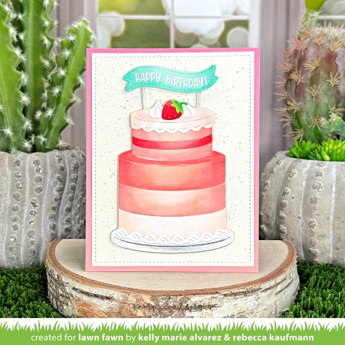 Lawn Fawn - Lawn Cuts - Build-A-Cake Dies