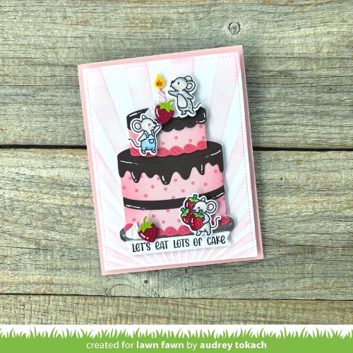 Lawn Fawn - Lawn Cuts - Build-A-Cake Dies