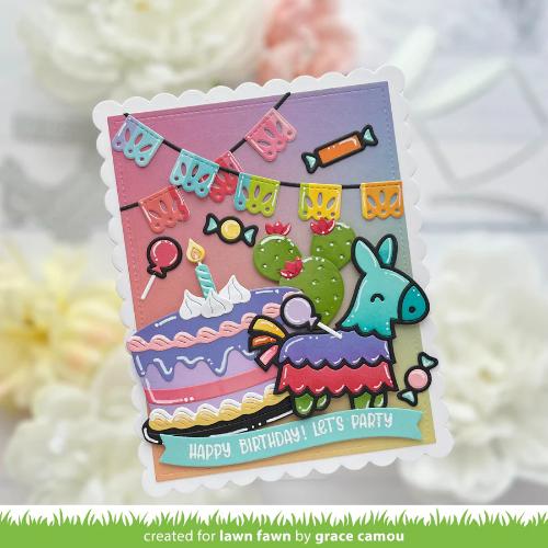 Lawn Fawn - Lawn Cuts - Build-A-Cake Add-On Dies