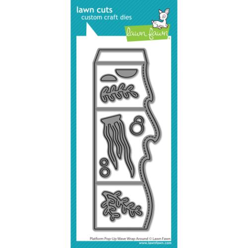 Lawn Fawn - Lawn Cuts - Platform Pop-Up Wave Wrap Around Die