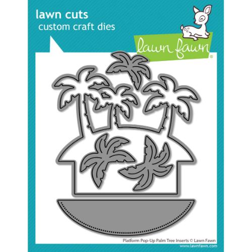 Lawn Fawn - Lawn Cuts - Platform Pop-Up Palm Tree Inserts Dies