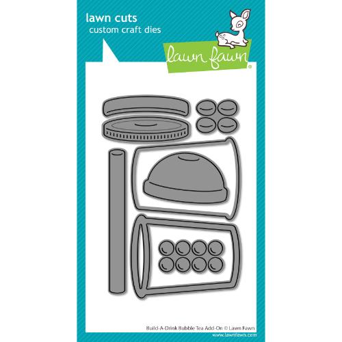 Lawn Fawn - Lawn Cuts - Build-A-Drink Bubble Tea Add-On Dies
