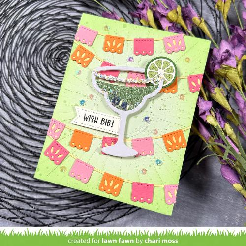 Lawn Fawn - Lawn Cuts - Build-A-Drink Margarita Add-On Dies