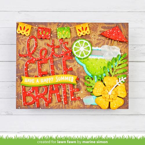 Lawn Fawn - Lawn Cuts - Build-A-Drink Margarita Add-On Dies