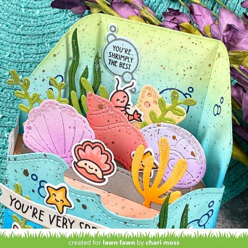 Lawn Fawn - Lawn Cuts - Stitched Seashells Dies