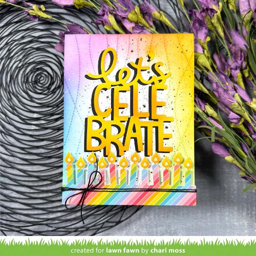 Lawn Fawn - Lawn Cuts - Candle Border Dies