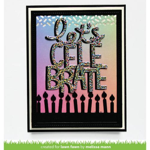 Lawn Fawn - Lawn Cuts - Candle Border Dies