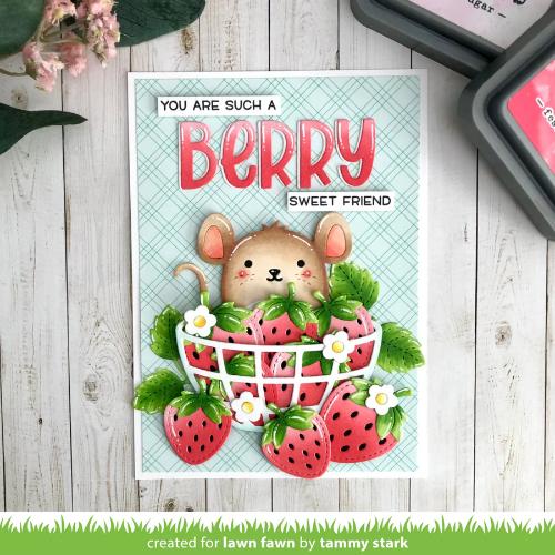 Lawn Fawn - Lawn Cuts - Tiny Gift Box Mouse Add-On Dies