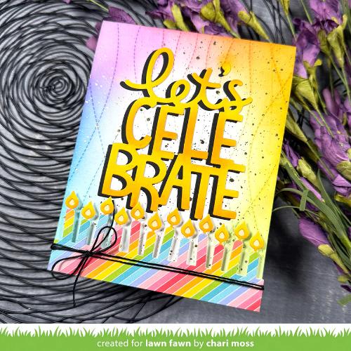 Lawn Fawn - Lawn Cuts - Giant Let's Celebrate Die