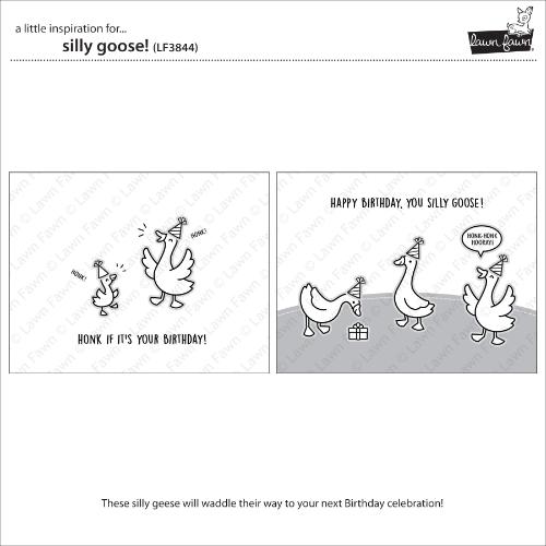 Lawn Fawn - Stamps - Silly Goose!