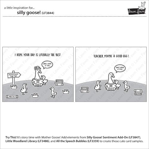 Lawn Fawn - Stamps - Silly Goose!