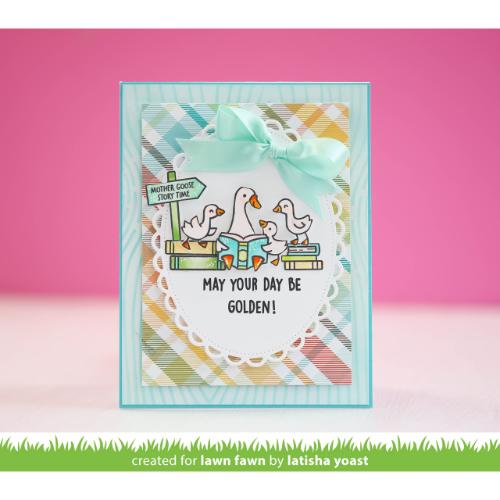 Lawn Fawn - Stamps - Silly Goose! Sentiment Add-On