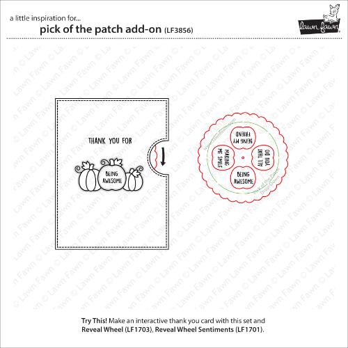 Lawn Fawn - Stamps - Pick of the Patch Add-On
