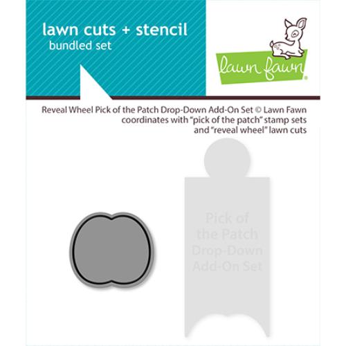 Lawn Fawn - Lawn Cuts - Reveal Wheel Pick of the Patch Drop-Down Add-On Set